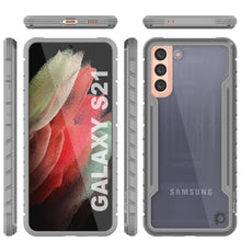 Load image into Gallery viewer, Punkcase S21 ravenger Case Protective Military Grade Multilayer Cover [Grey] 
