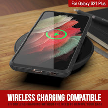 Cargar imagen en el visor de la galería, Punkcase S21+ Plus ravenger Case Protective Military Grade Multilayer Cover [Grey-Black] (Color in image: Blue)
