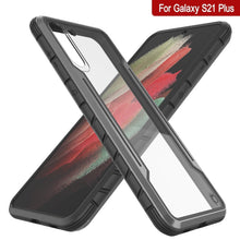 Cargar imagen en el visor de la galería, Punkcase S21+ Plus ravenger Case Protective Military Grade Multilayer Cover [Grey-Black] (Color in image: Rainbow)
