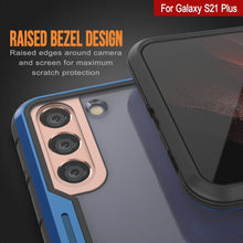 Load image into Gallery viewer, Punkcase S21+ Plus ravenger Case Protective Military Grade Multilayer Cover [Blue] (Color in image: Rose-Gold)
