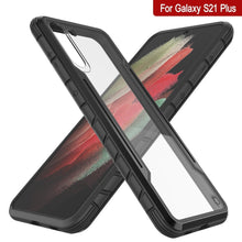 Cargar imagen en el visor de la galería, Punkcase S21+ Plus ravenger Case Protective Military Grade Multilayer Cover [Black] (Color in image: Rainbow)
