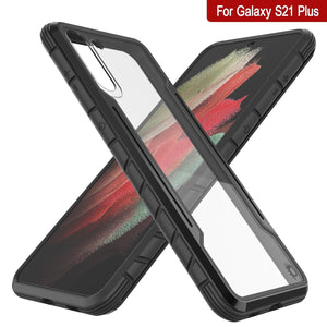 Punkcase S21+ Plus ravenger Case Protective Military Grade Multilayer Cover [Black] (Color in image: Rainbow)
