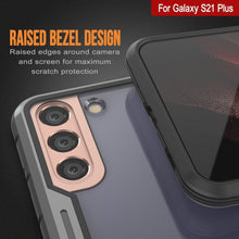 Cargar imagen en el visor de la galería, Punkcase S21+ Plus ravenger Case Protective Military Grade Multilayer Cover [Grey-Black] (Color in image: Grey)
