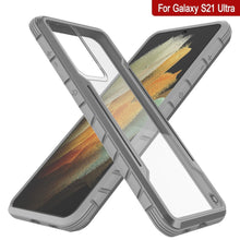 Load image into Gallery viewer, Punkcase S21 Ultra ravenger Case Protective Military Grade Multilayer Cover [Grey] (Color in image: Rainbow)
