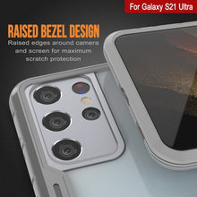 Load image into Gallery viewer, Punkcase S21 Ultra ravenger Case Protective Military Grade Multilayer Cover [Grey] (Color in image: Black)
