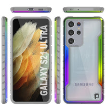 Cargar imagen en el visor de la galería, Punkcase S21 Ultra ravenger Case Protective Military Grade Multilayer Cover [Rainbow] 
