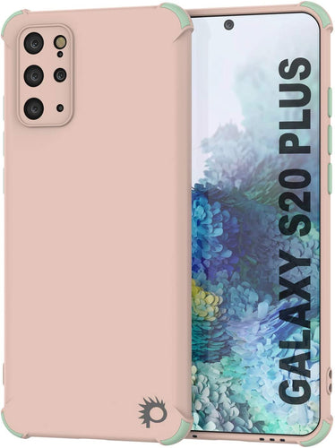 Punkcase Protective & Lightweight TPU Case [Sunshine Series] for Galaxy S20+ Plus [Pink] (Color in image: Pink)