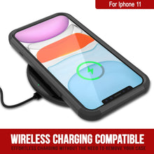Cargar imagen en el visor de la galería, Punkcase for iPhone 11 Belt Clip Multilayer Holster Case [Patron Series] [Black] 
