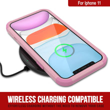 Cargar imagen en el visor de la galería, Punkcase for iPhone 11 Belt Clip Multilayer Holster Case [Patron Series] [Pink] 
