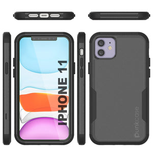 Punkcase for iPhone 11 Belt Clip Multilayer Holster Case [Patron Series] [Black] (Color in image: Mint-Pink)