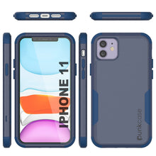 Cargar imagen en el visor de la galería, Punkcase for iPhone 11 Belt Clip Multilayer Holster Case [Patron Series] [Navy] (Color in image: Mint-Pink)
