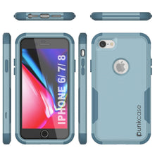 Cargar imagen en el visor de la galería, Punkcase for iPhone 7 Belt Clip Multilayer Holster Case [Patron Series] [Mint] (Color in image: Pink)

