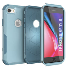 Cargar imagen en el visor de la galería, Punkcase for iPhone 7 Belt Clip Multilayer Holster Case [Patron Series] [Mint] 
