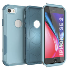 Cargar imagen en el visor de la galería, Punkcase for iPhone SE Belt Clip Multilayer Holster Case [Patron Series] [Mint] 
