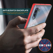 Cargar imagen en el visor de la galería, Galaxy Note 10 Lucid 3.0 PunkCase Armor Cover w/Integrated Kickstand and Screen Protector [Red] (Color in image: Rose Gold)
