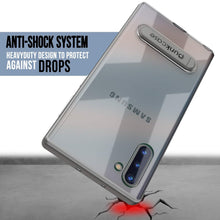 Load image into Gallery viewer, Galaxy Note 10 Lucid 3.0 PunkCase Armor Cover w/Integrated Kickstand and Screen Protector [Grey] (Color in image: Rose Gold)
