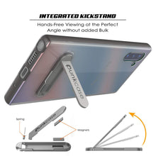 Load image into Gallery viewer, Galaxy Note 10 Lucid 3.0 PunkCase Armor Cover w/Integrated Kickstand and Screen Protector [Grey] (Color in image: Red)
