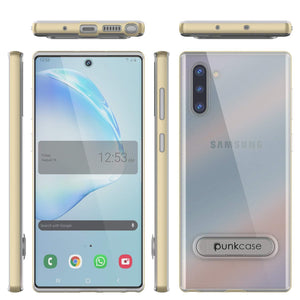 Galaxy Note 10 Lucid 3.0 PunkCase Armor Cover w/Integrated Kickstand and Screen Protector [Gold] (Color in image: Rose Gold)
