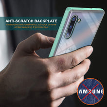 Cargar imagen en el visor de la galería, Galaxy Note 10 Lucid 3.0 PunkCase Armor Cover w/Integrated Kickstand and Screen Protector [Teal] (Color in image: Red)
