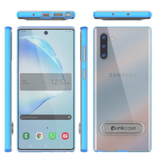Cargar imagen en el visor de la galería, Galaxy Note 10 Lucid 3.0 PunkCase Armor Cover w/Integrated Kickstand and Screen Protector [Blue] (Color in image: Rose Gold)
