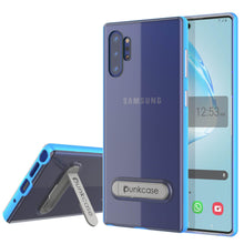 Cargar imagen en el visor de la galería, Galaxy Note 10+ Plus Lucid 3.0 PunkCase Armor Cover w/Integrated Kickstand and Screen Protector [Blue] (Color in image: Blue)
