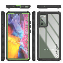 Load image into Gallery viewer, Punkcase Galaxy Note 20 Case, [Spartan Series] Light Green Rugged Heavy Duty Cover W/Built in Screen Protector (Color in image: Red)
