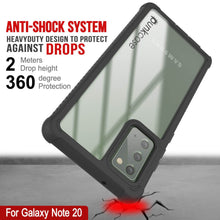 Load image into Gallery viewer, Punkcase Galaxy Note 20 Case, [Spartan Series] White Rugged Heavy Duty Cover W/Built in Screen Protector (Color in image: Teal)
