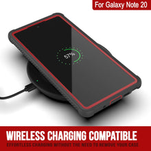 Load image into Gallery viewer, Punkcase Galaxy Note 20 Case, [Spartan Series] Red Rugged Heavy Duty Cover W/Built in Screen Protector (Color in image: Light Green)
