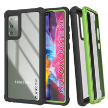 Load image into Gallery viewer, Punkcase Galaxy Note 20 Case, [Spartan Series] Light Green Rugged Heavy Duty Cover W/Built in Screen Protector (Color in image: Light Blue)
