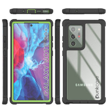 Load image into Gallery viewer, Punkcase Galaxy Note 20 Ultra Case, [Spartan Series] Light Green Rugged Heavy Duty Cover W/Built in Screen Protector (Color in image: Red)
