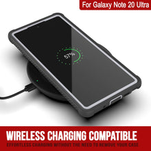 Load image into Gallery viewer, Punkcase Galaxy Note 20 Ultra Case, [Spartan Series] White Rugged Heavy Duty Cover W/Built in Screen Protector (Color in image: Light Green)

