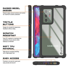 Load image into Gallery viewer, Punkcase Galaxy Note 20 Ultra Case, [Spartan Series] Purple Rugged Heavy Duty Cover W/Built in Screen Protector (Color in image: Pink)
