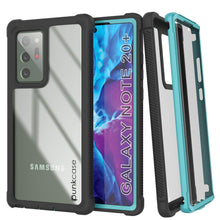 Load image into Gallery viewer, Punkcase Galaxy Note 20 Ultra Case, [Spartan Series] Teal Rugged Heavy Duty Cover W/Built in Screen Protector (Color in image: Light Blue)
