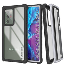 Load image into Gallery viewer, Punkcase Galaxy Note 20 Ultra Case, [Spartan Series] White Rugged Heavy Duty Cover W/Built in Screen Protector (Color in image: Light Blue)
