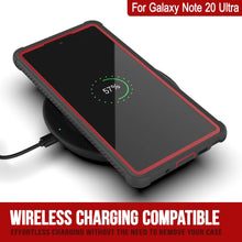 Load image into Gallery viewer, Punkcase Galaxy Note 20 Ultra Case, [Spartan Series] Red Rugged Heavy Duty Cover W/Built in Screen Protector (Color in image: Light Green)
