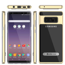 Load image into Gallery viewer, Galaxy Note 8 Case, PUNKcase [LUCID 3.0 Series] Armor Cover w/Integrated Kickstand [Gold] (Color in image: Teal)
