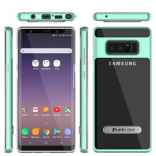 Load image into Gallery viewer, Galaxy Note 8 Case, PUNKcase [LUCID 3.0 Series] Armor Cover w/Integrated Kickstand [Teal] (Color in image: Gold)
