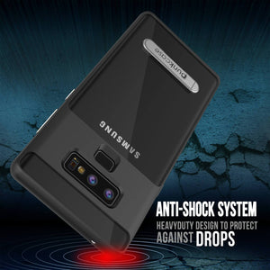 Galaxy Note 9 Lucid 3.0 PunkCase Armor Cover w/Integrated Kickstand and Screen Protector [Black] (Color in image: Gold)