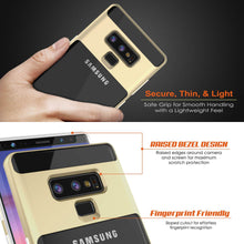 Load image into Gallery viewer, Galaxy Note 9 Lucid 3.0 PunkCase Armor Cover w/Integrated Kickstand and Screen Protector [Gold] (Color in image: Blue)

