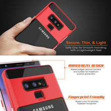 Load image into Gallery viewer, Galaxy Note 9 Lucid 3.0 PunkCase Armor Cover w/Integrated Kickstand and Screen Protector [Red] (Color in image: Gold)
