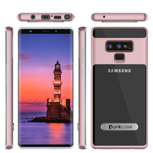 Load image into Gallery viewer, Galaxy Note 9 Lucid 3.0 PunkCase Armor Cover w/Integrated Kickstand and Screen Protector [Rose Gold] (Color in image: Silver)
