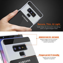 Cargar imagen en el visor de la galería, Galaxy Note 9 Lucid 3.0 PunkCase Armor Cover w/Integrated Kickstand and Screen Protector [Silver] (Color in image: Blue)
