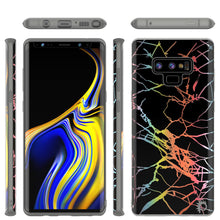 Load image into Gallery viewer, Galaxy Note 9 Full Body W/ Screen Protector Marble Case (Black Mirage) 
