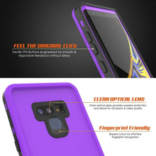 Cargar imagen en el visor de la galería, PunkCase Galaxy Note 9 Waterproof Case, [KickStud Series] Armor Cover [Purple] (Color in image: Pink)

