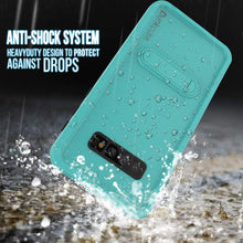 Load image into Gallery viewer, Galaxy S10+ Plus Waterproof Case, Punkcase [KickStud Series] Armor Cover [Teal] (Color in image: Pink)

