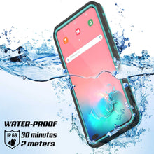 Load image into Gallery viewer, Galaxy S10+ Plus Waterproof Case, Punkcase [KickStud Series] Armor Cover [Teal] (Color in image: Red)
