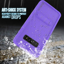Load image into Gallery viewer, Galaxy S10 Waterproof Case, Punkcase [KickStud Series] Armor Cover [Purple] (Color in image: Light Blue)
