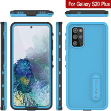 Load image into Gallery viewer, Galaxy S20+ Plus Waterproof Case, Punkcase [KickStud Series] Armor Cover [Light Blue] (Color in image: Purple)
