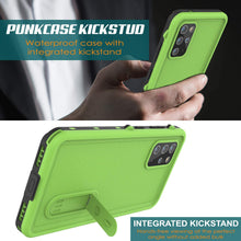 Load image into Gallery viewer, Galaxy S20+ Plus Waterproof Case, Punkcase [KickStud Series] Armor Cover [Light Green] (Color in image: White)
