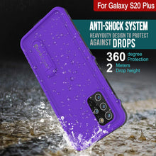 Load image into Gallery viewer, Galaxy S20+ Plus Waterproof Case, Punkcase [KickStud Series] Armor Cover [Purple] (Color in image: Teal)
